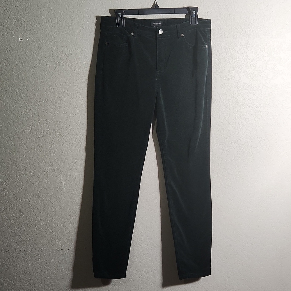 Well Worn Jeans Size 10 Hunter Green Preowned